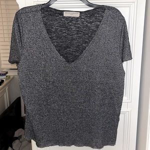 Urban Outfitters Grey/Black Tee